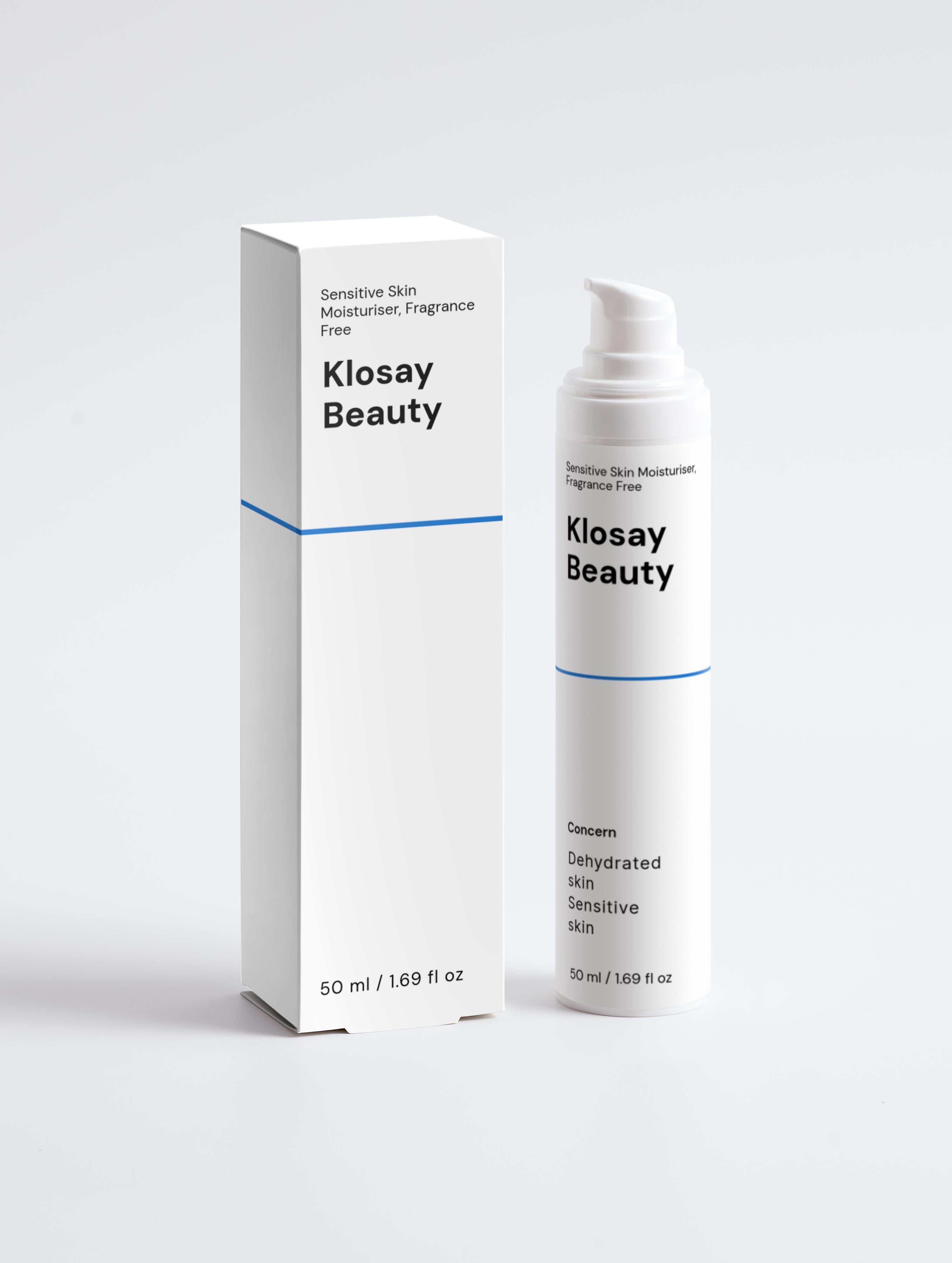 Sensitive Skin Moisturiser, Fragrance Free