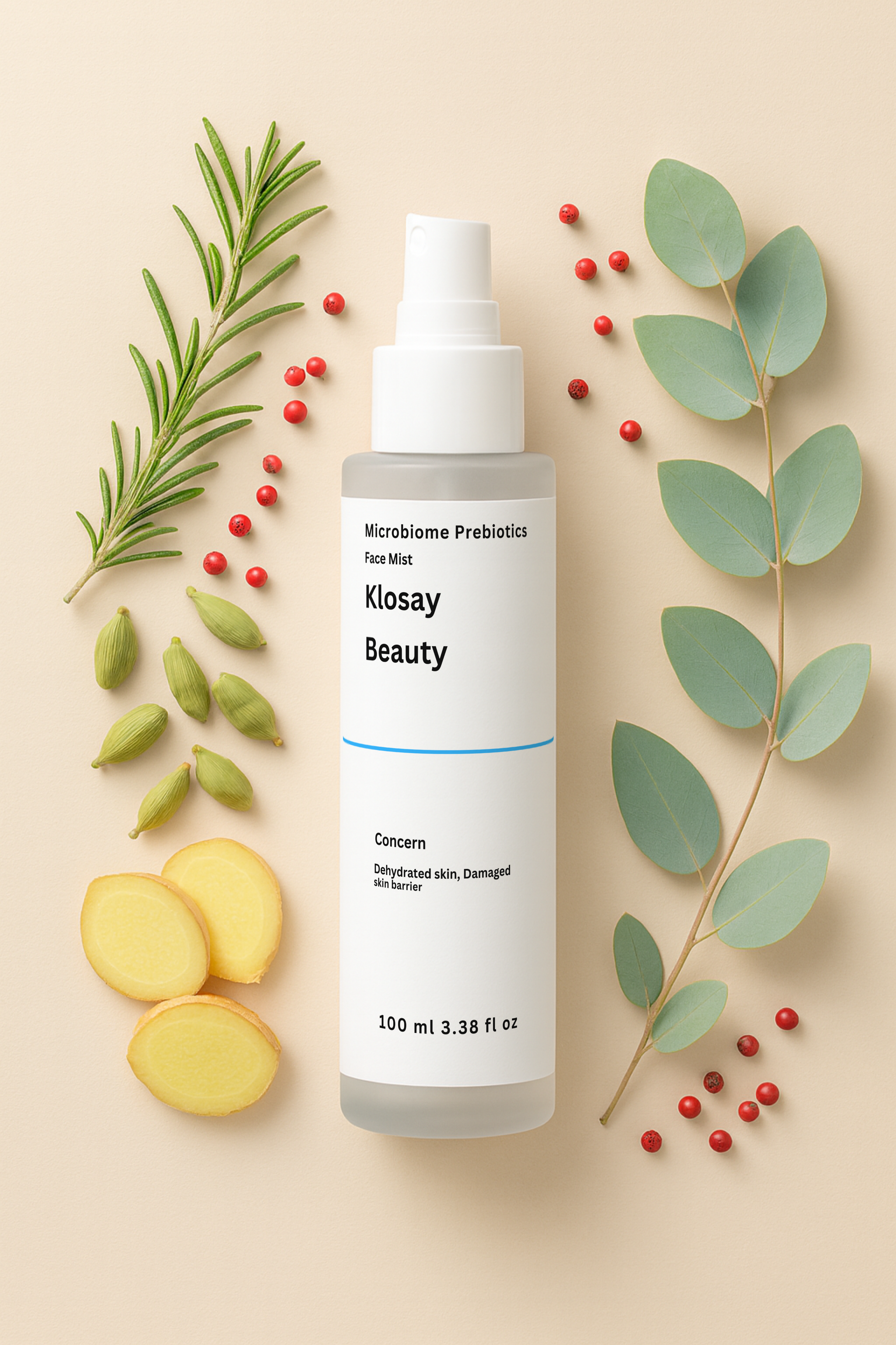 Microbiome Prebiotics Face Mist